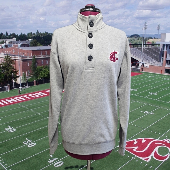 Champion Washington State Cougars WSU Pullover Sweatshirt Womens Size Small - Picture 1 of 16